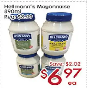 Sunny Food Mart Hellmann's mayonnaise offer