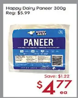 Sunny Food Mart Happy Dairy Paneer offer