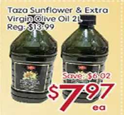 Sunny Food Mart Taza Sunflower & Extra Virgin Olive Oil offer