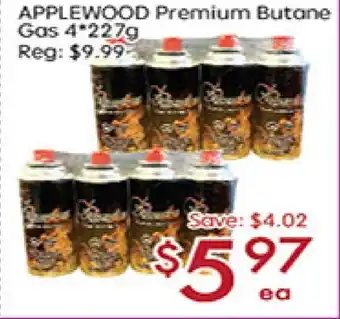 Sunny Food Mart APPLEWOOD Premium Butane Gas offer