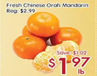 Sunny Food Mart Fresh Chinese Orah Mandarin offer