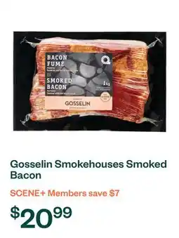 Voilà Gosselin Smokehouses Smoked Bacon offer