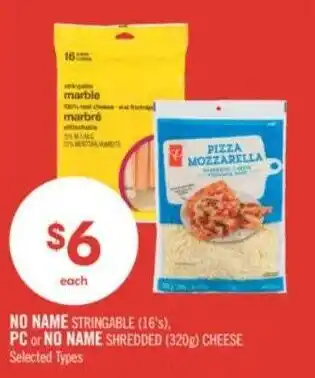 Shoppers Drug Mart PC or no name shredded cheese offer