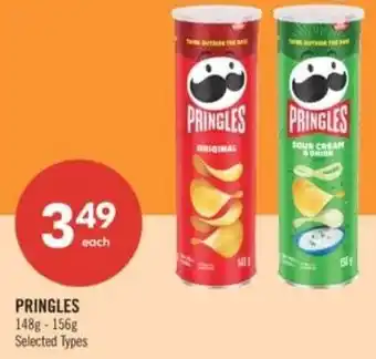 Shoppers Drug Mart Pringles offer