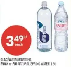 Shoppers Drug Mart Glaceau or Evian offer