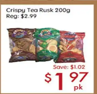 Sunny Food Mart Crispy Tea Rusk offer