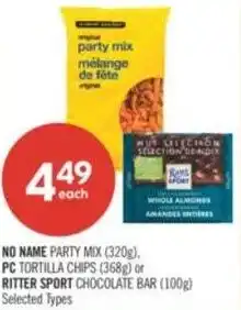 Shoppers Drug Mart No name or PC and Ritter Sport offer