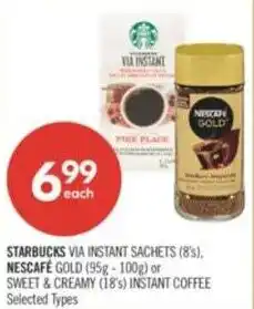 Shoppers Drug Mart Starbucks or Nescafe offer