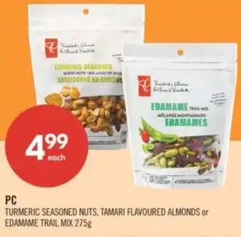 Shoppers Drug Mart PC turmeric seasoned nuts offer