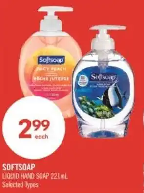 Shoppers Drug Mart Softsoap liquid hand soap offer