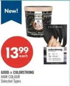 Shoppers Drug Mart Good or colorstrong hair colour offer