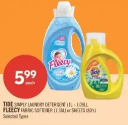 Shoppers Drug Mart Tide Simply laundry detergent offer