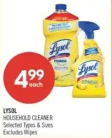 Shoppers Drug Mart LYSOL offer