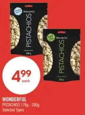 Shoppers Drug Mart Wonderful Pistachios offer