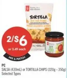 Shoppers Drug Mart Pc Salsa offer