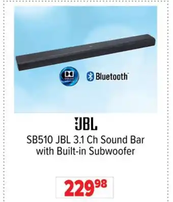 2001 Audio Video SB510 3.1 Ch Sound Bar with Built-in Subwoofer offer