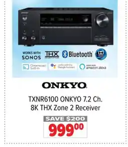 2001 Audio Video TXNR6100 7.2 Ch. 8K THX Zone 2 Receiver offer