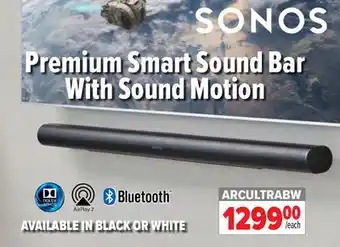 2001 Audio Video ARCULTRABW Premium Smart Sound Bar With Sound Motion offer