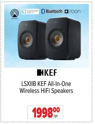 2001 Audio Video LSXIIB All-In-One Wireless HiFi Speakers offer