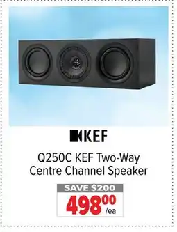 2001 Audio Video Q250C Two-Way Centre Channel Speaker offer