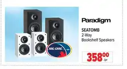 2001 Audio Video SEATOMB 2-Way Bookshelf Speakers offer