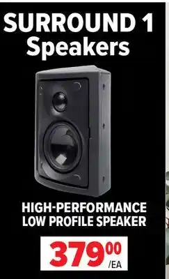 2001 Audio Video HIGH-PERFORMANCE LOW PROFILE SPEAKER offer