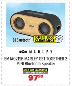 2001 Audio Video EMJA021SB MARLEY GET TOGETHER 2 MINI Bluetooth Speaker offer