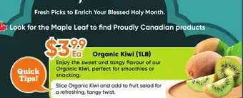 Healthy Planet Organic Kiwi (1LB) offer