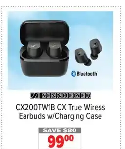 2001 Audio Video CX200TW1B CX True Wiress Earbuds w/Charging Case offer