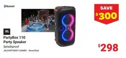 Visions Electronics Party Speaker Splashproof offer