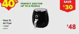 Visions Electronics Hauz 5L Air Fryer offer