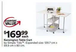 Michaels Kensington Table Cart by Simply Tidy offer