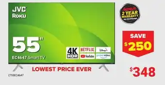 Visions Electronics EC4647 55 Smart TV offer