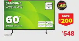 Visions Electronics Samsung 60 DU6900 Smart TV offer