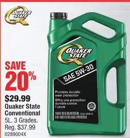 PartSource Quaker State Conventional offer