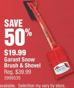 PartSource Garant Snow Brush & Shovel offer