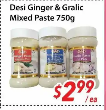 Bestco Food Mart Desi Ginger & Garlic Mixed Paste offer