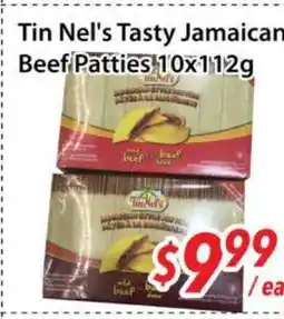 Bestco Food Mart Tin Nel's Tasty Jamaican Beef Patties offer