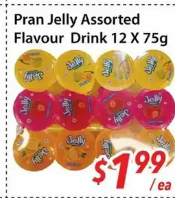 Bestco Food Mart Pran Jelly Assorted Flavour Drink offer