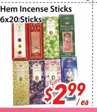 Bestco Food Mart Hem Incense Sticks offer