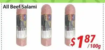 Bestco Food Mart All Beef Salami offer