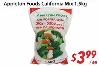 Bestco Food Mart Appleton Foods California Mix offer