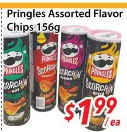 Bestco Food Mart Pringles Assorted Flavor Chips offer