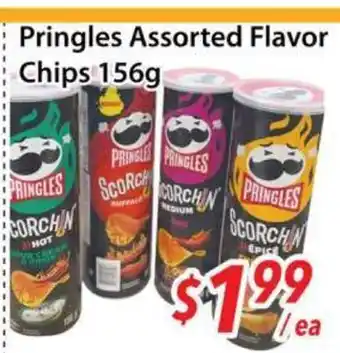 Bestco Food Mart Pringles Assorted Flavor Chips offer