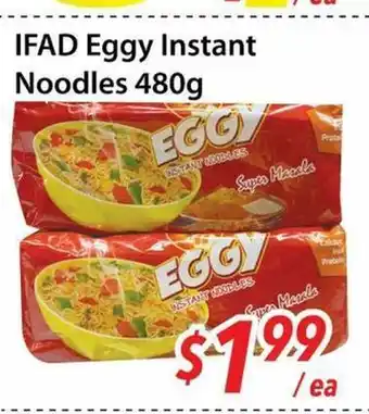 Bestco Food Mart IFAD Eggy Instant Noodles offer