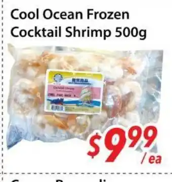 Bestco Food Mart Cool Ocean Frozen Cocktail Shrimp offer