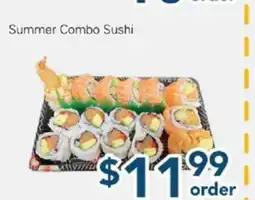 Oceans Fresh Food Market Summer Combo Sushi offer