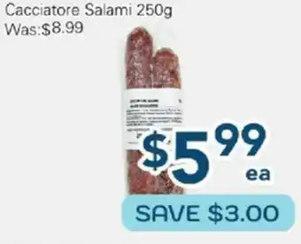 Oceans Fresh Food Market Cacciatore Salami offer