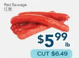 Oceans Fresh Food Market Red Sausage offer