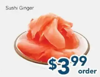 Oceans Fresh Food Market Sushi Ginger offer